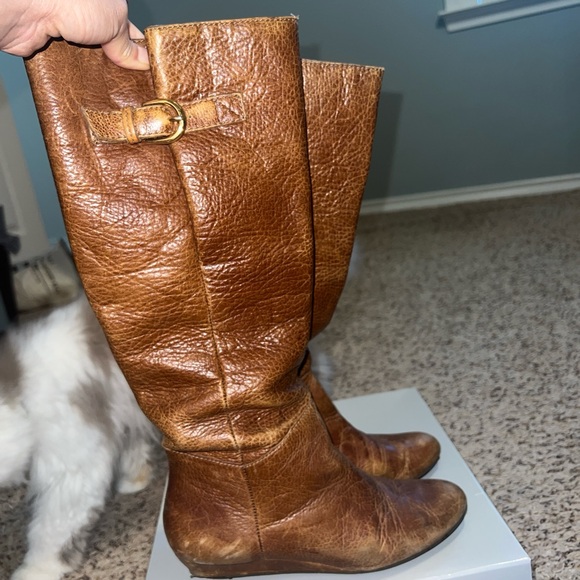 STEVEN BY STEVE MADDEN Tall Wedge Boots - Intyce - Size 6M - Picture 2 of 5